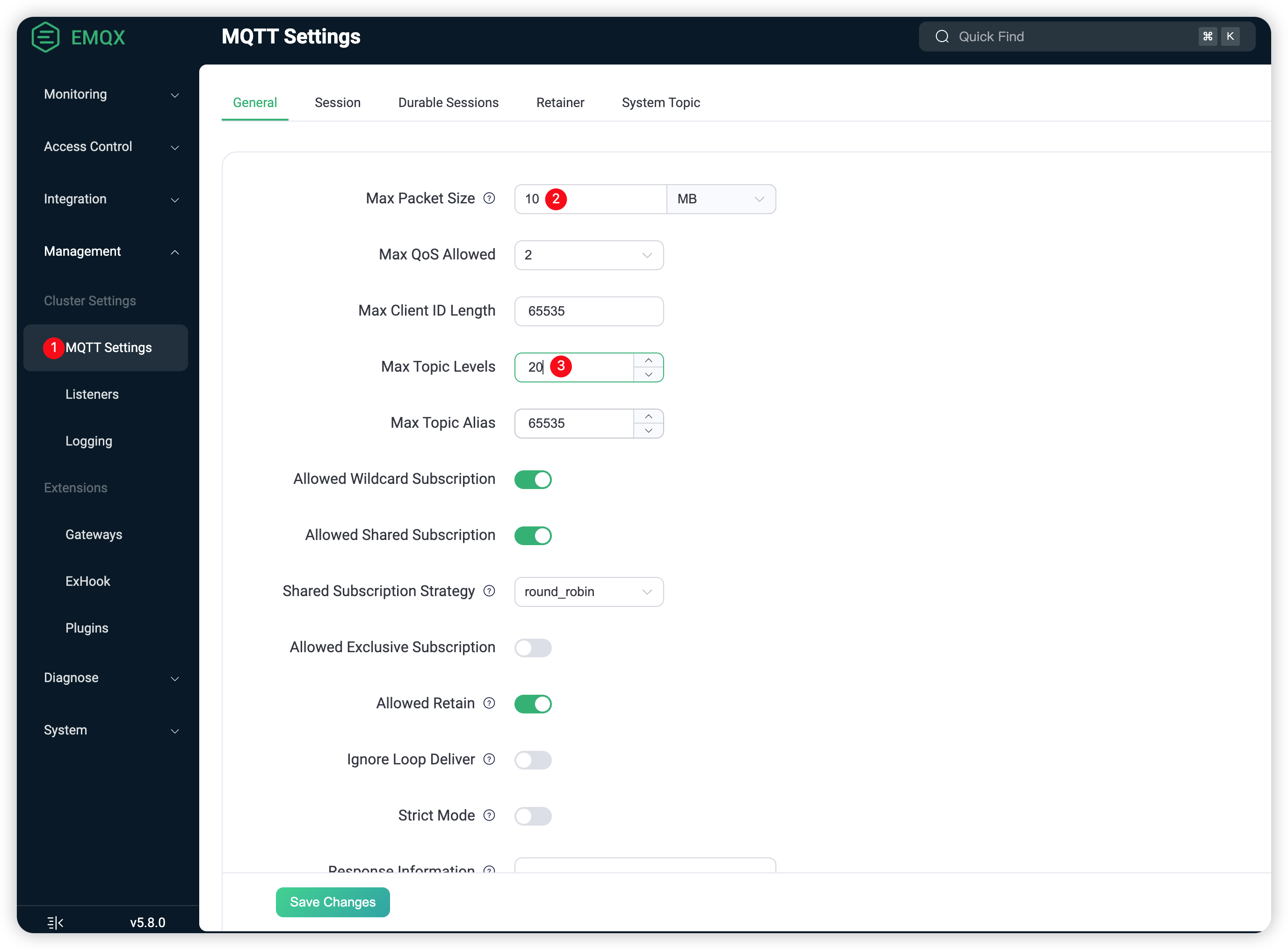 mqtt-setting